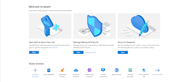 Microsoft Azure free account